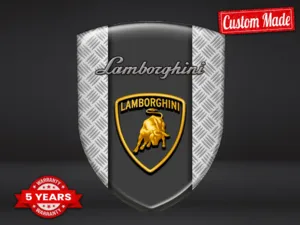Lamborghini Adesivo in Silicone Resistente Alta Qualità Professionale